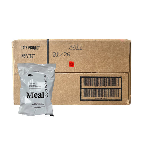 Cold Weather Military MRE Case - 12 Meals - 2026