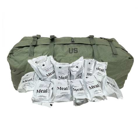 Cold Weather MRE Duffle Bag Combo