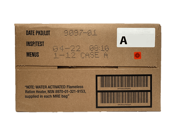 2022 Military MRE A Case