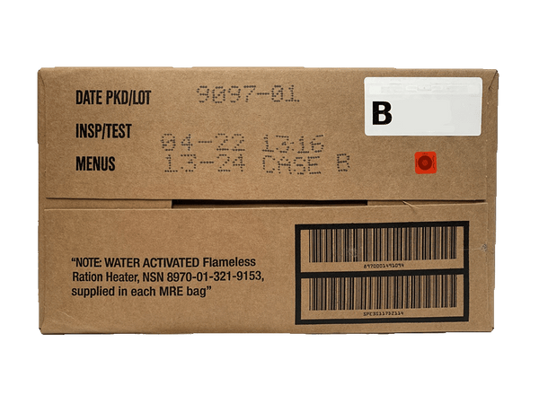 2022 Military MRE B Case
