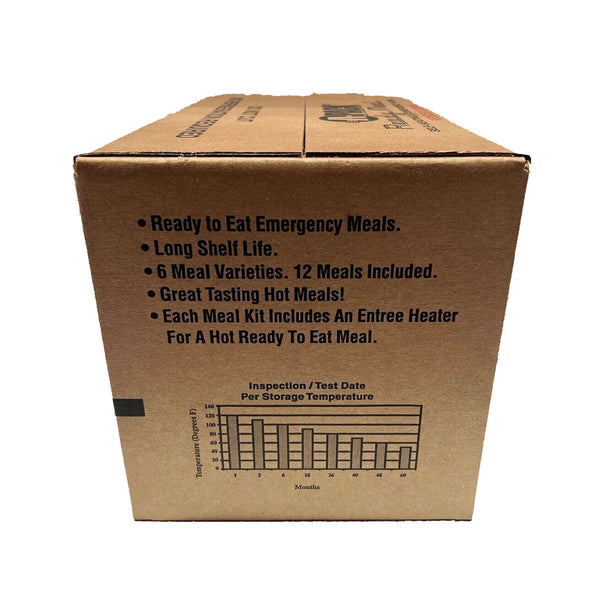 APack Ameriqual MRE Case 12 Meals