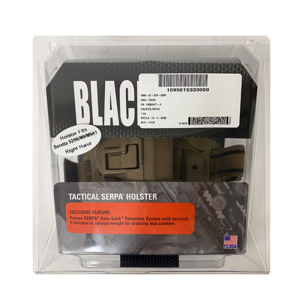 Blackhawk L2 SERPA Tactical Holster & Leg Rig (right hand) Beretta 92/96/M9/M9A1.