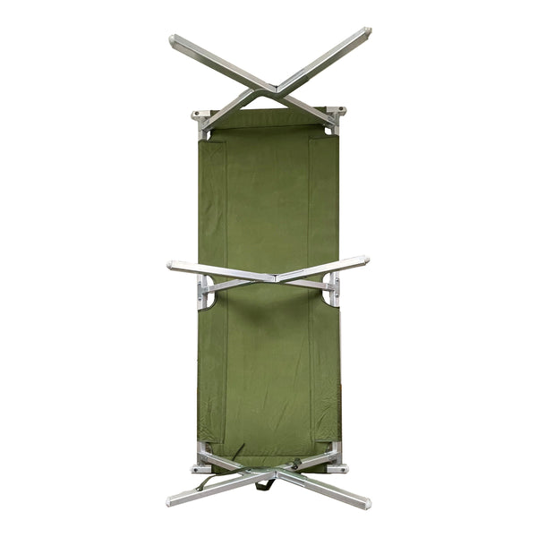 US Military Issue Compact Aluminum Sleeping Cot