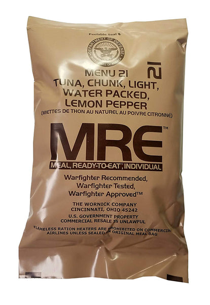 MRE Lemon Pepper Tuna