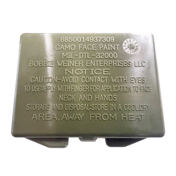 Bobbie Weiner Camo Face Paint 5 Color 4500 - New Bobbie Weiner 5 Color Face Paint Kit