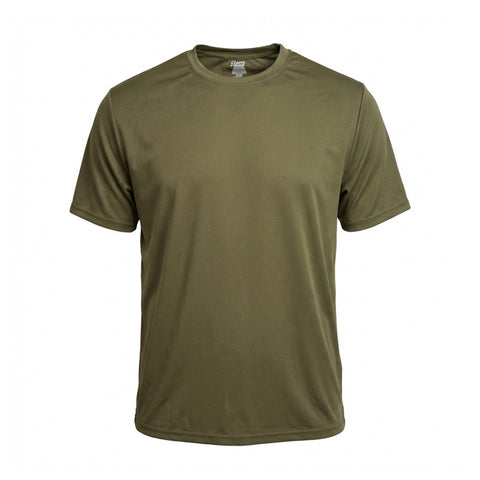 Performance Military-Style T-Shirt 100% Polyester