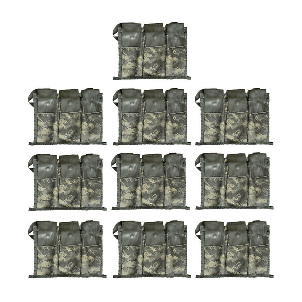 Military 6 Magazine Bandoleer MOLLE II Mag Ammunition Pouch w/ Strap - 1, 2, 5 or 10 Pack - NEW