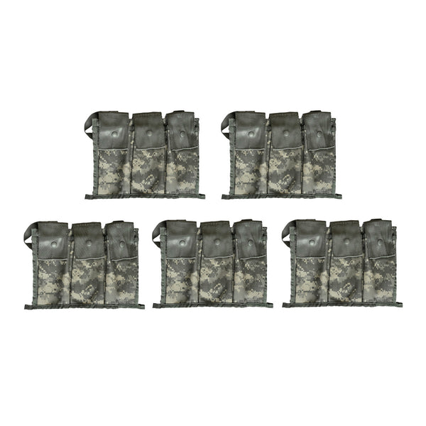 Military 6 Magazine Bandoleer MOLLE II Mag Ammunition Pouch w/ Strap - 1, 2, 5 or 10 Pack - NEW