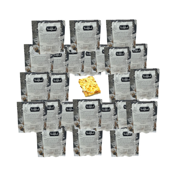 Cheese Pizza Slice - MRE Meals Ready to Eat 24 pack