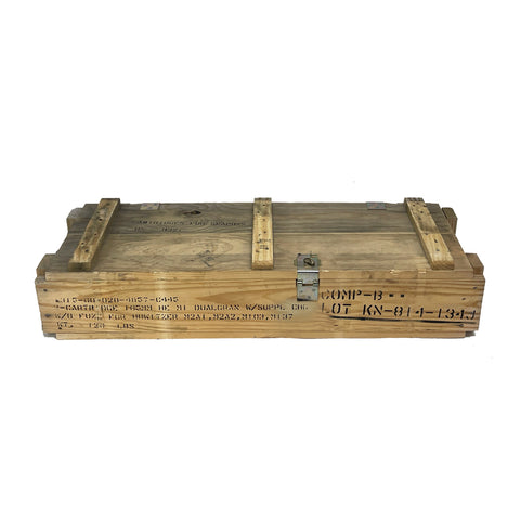 Wooden Artillery Crate Used