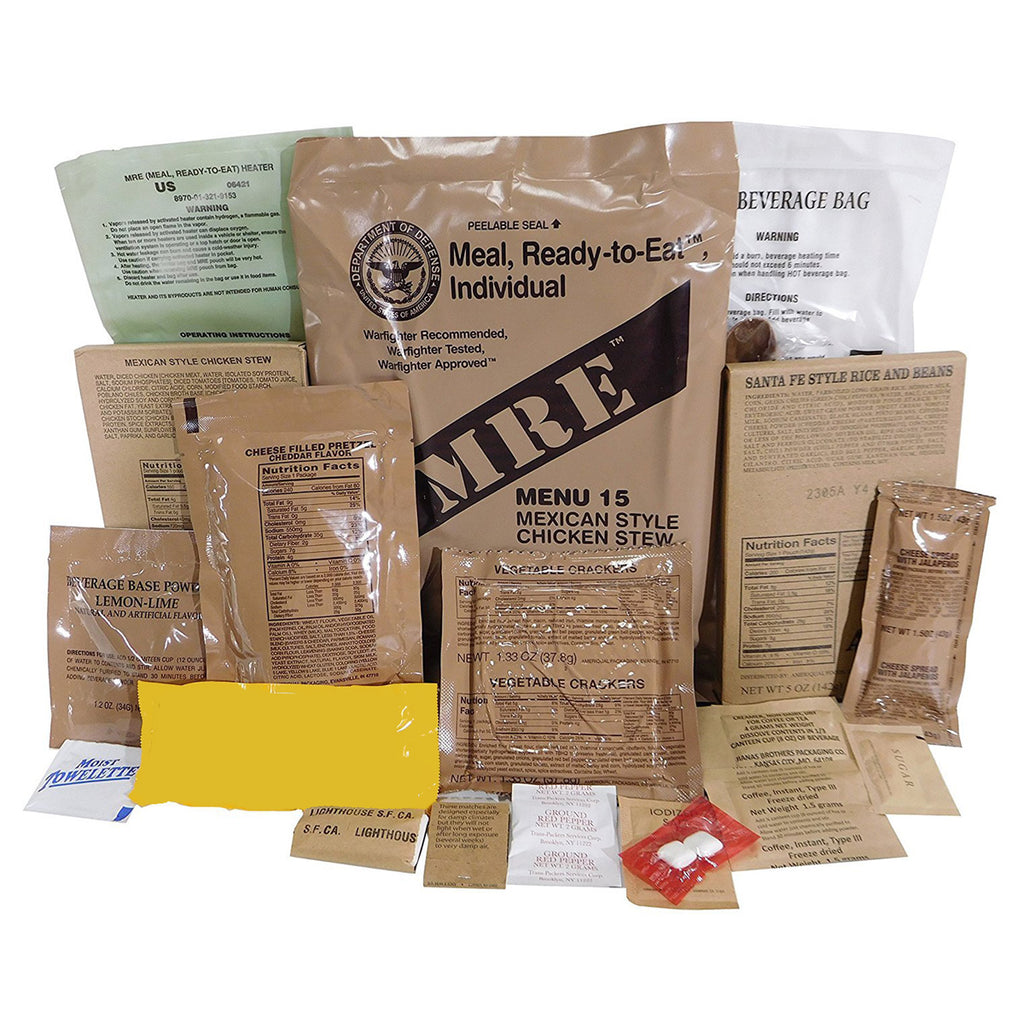 Genuine US Military MRES (Meals Ready-to-Eat) | Ozark Outdoorz