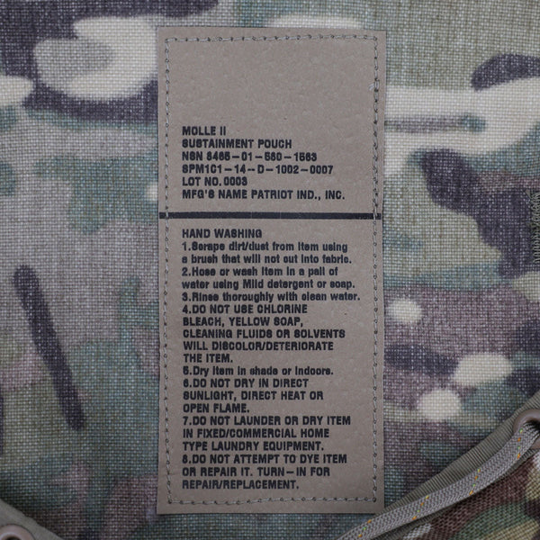 Genuine US Military Issue (USGI) MOLLE II OCP Sustainment Pouch