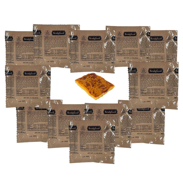 Pepperoni Pizza Slice - MRE Meals Ready to Eat 3, 6, 9 12, 24 or 60 Pack