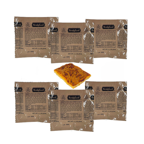 Pepperoni Pizza Slice - MRE Meals Ready to Eat 3, 6, 9 12, 24 or 60 Pack