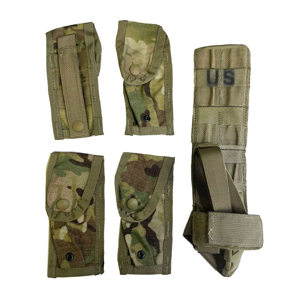 Pistolman Set OCP Multicam 9mm Mag Pouches - Holster Leg Extender 