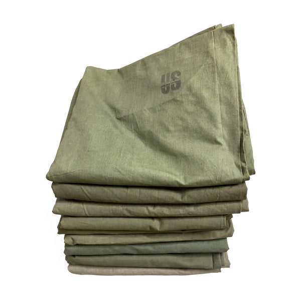 Genuine U.S.G.I. Shelter Half Tent (Pup Tent) Color: ODG Authentic, U.S. Government Issued.