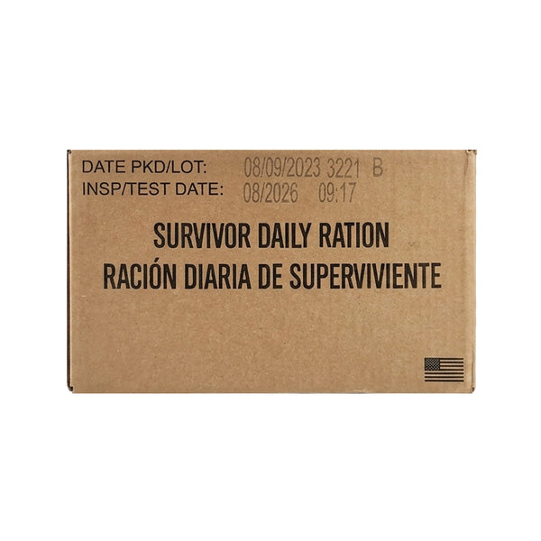 MRE SDR MRE Meals Ready to Eat Survivor Daily Rations
