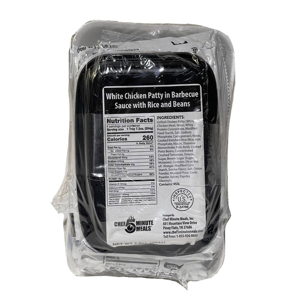  1 CASE OF 5 MINUTE CHEF MEAL