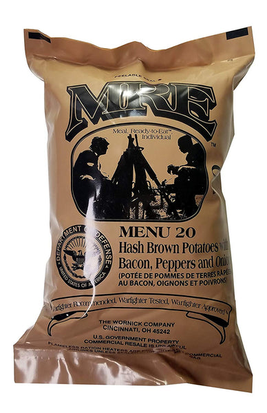 MRE Hash Brown Potatoes w/ Bacon