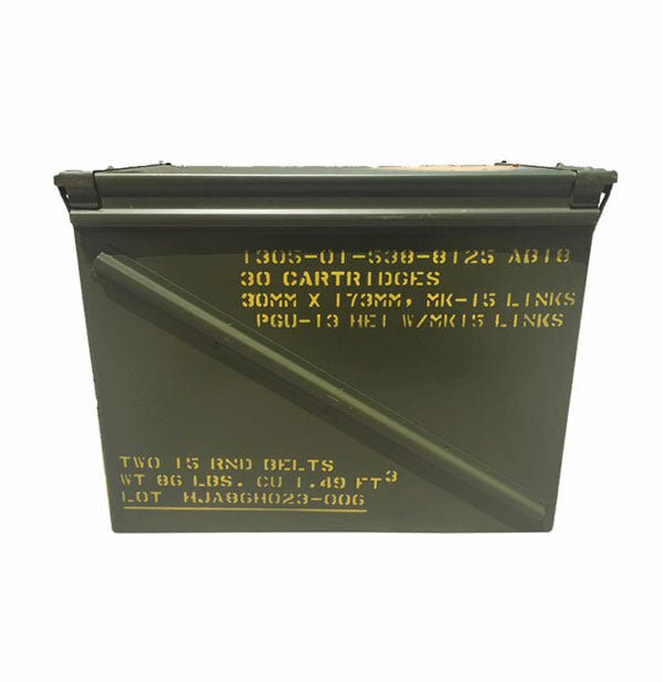 その他 U.S. CAL. 30MM AMMUNITION BOX 30 CAL AMMO BOX – Harriman Army-Navy