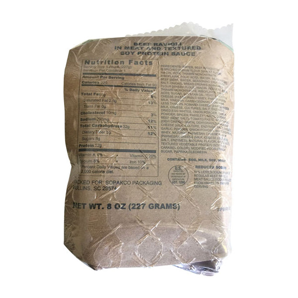 SOPAKCO MRE Emergency Ration Meals