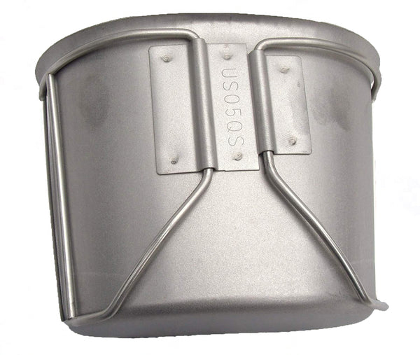 USGI Stainless Steel Canteen Cups NSN 8465-00-165-6838