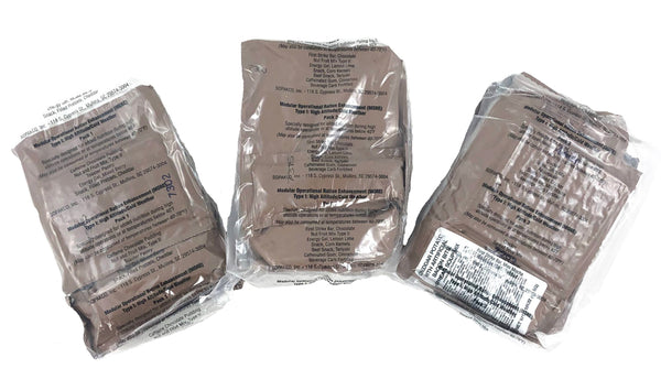 MORE (Modular Operational Ration Enhancement) Meals cold weather 3 pack