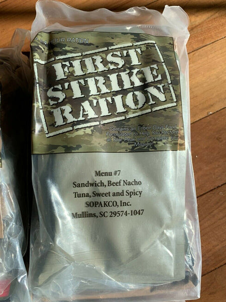 Military Rations, 24h Food Autonomy