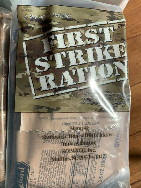 First Strike Ration 8