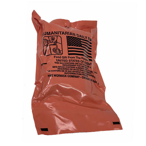 MRE Meals Ready to Eat Humanitarian Daily Rations