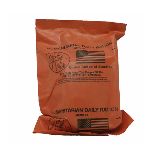 MRE Meals Ready to Eat Humanitarian Daily Rations | Ozark Outdoorz