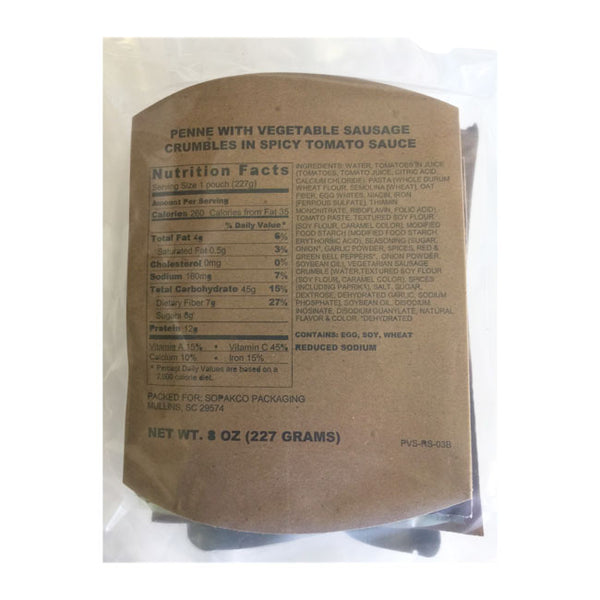 SOPAKCO MRE Emergency Ration Meals