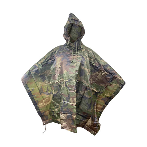 Poncho with Carry Bag Angolan Military Heavyweight New