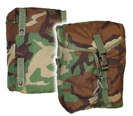 Official US Military Woodland Camo MOLLE Pouch